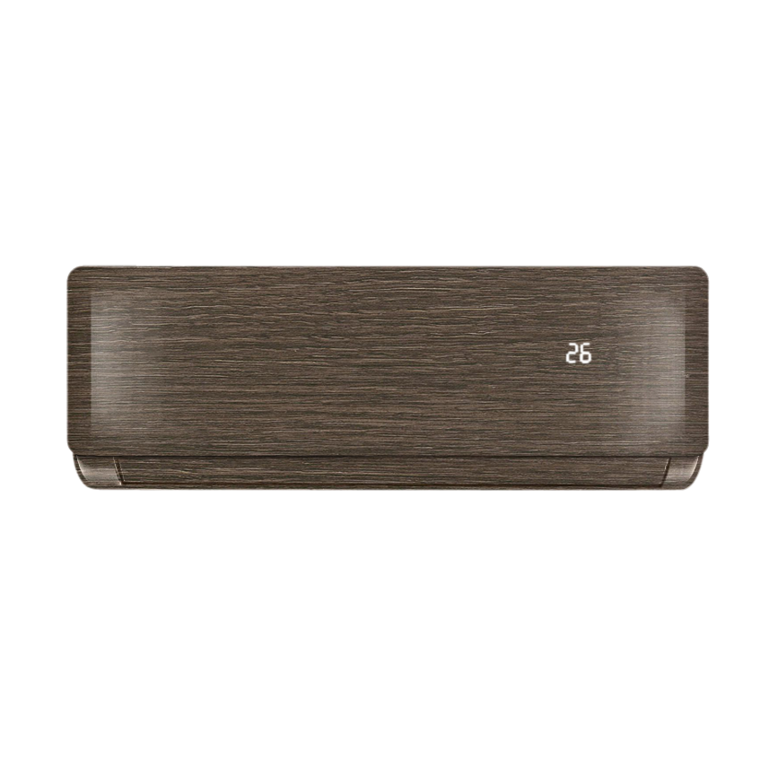 Dark Wood Grain AC Unit